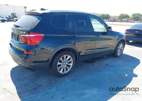 2016 BMW X3 xDrive28I z USA, uszkodzony, nr VIN 5UXWX9C56G0D91622